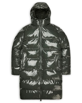 Alta Longer Puffer Jakke - Swamp